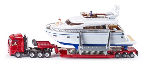 Siku schwertransport mit yacht - siku,